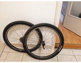 Shimano Deore / XT agyas 26-os felnifekes kerékpár Kerekszett