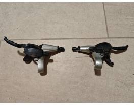 Shimano Deore, dual control, 3 x 9-es