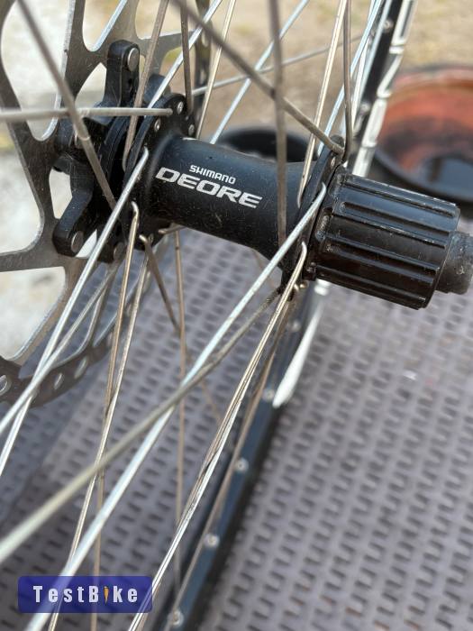 Shimano deore 142x12 tarcsával