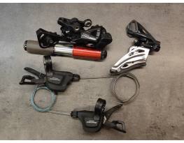 Shimano Deore 2x10 váltás szett (váltók és karok)