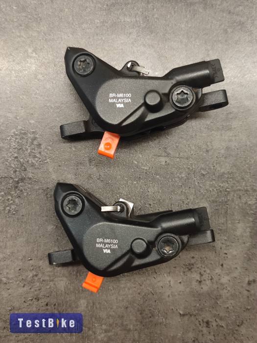 Shimano Deore (BR-M6100) hidraulikus féktestek+féktárcsák