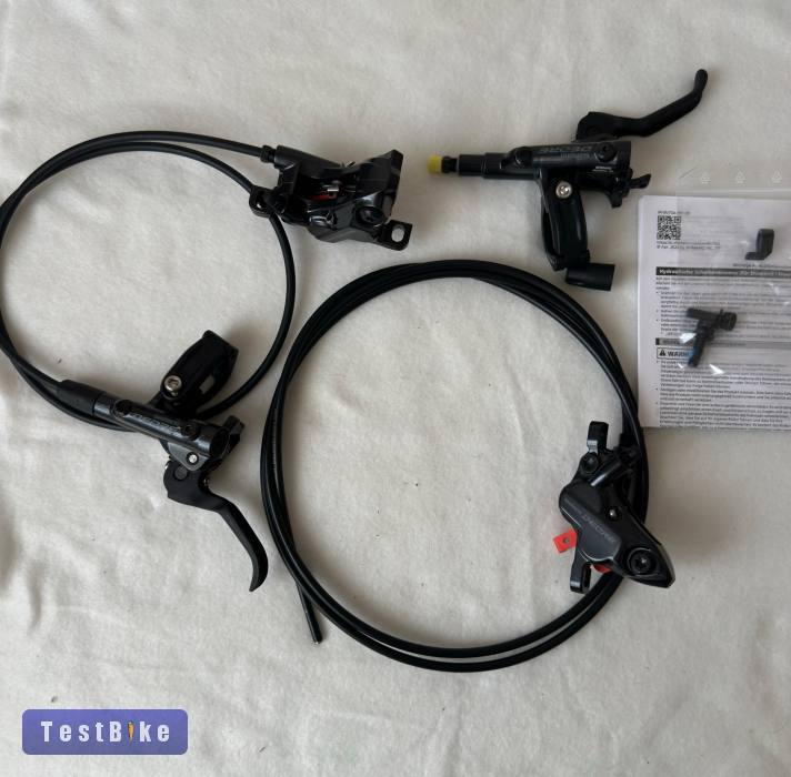 Shimano Deore BR-M6120 BL-M6100 4 dug komplett fékszett Új
