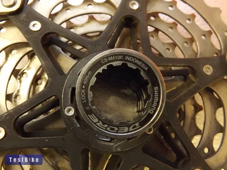 Shimano Deore CS-M4100 11-46T lánckeréksor, 10s