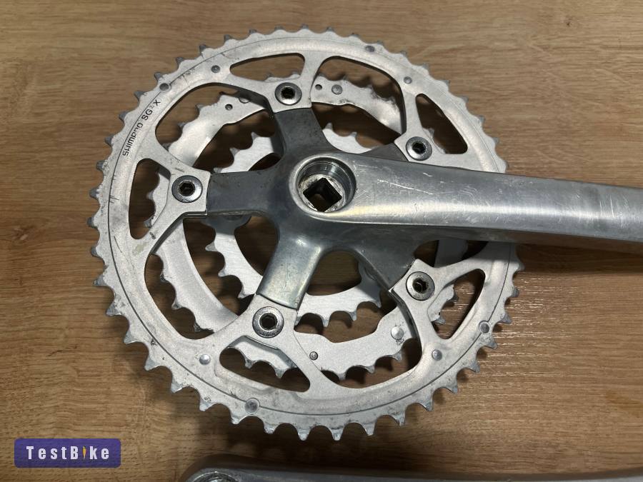 Shimano Deore DX retro mtb hajtókar 175mm 46-36-24 SGX