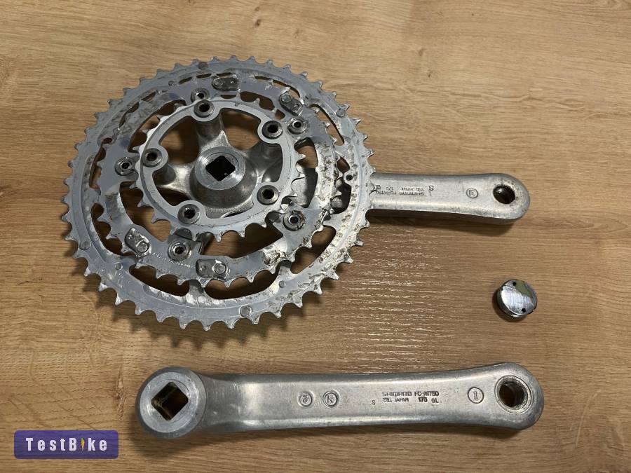 Shimano Deore DX retro mtb hajtókar 175mm 46-36-24 SGX