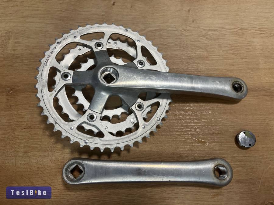 Shimano Deore DX retro mtb hajtókar 175mm 46-36-24 SGX