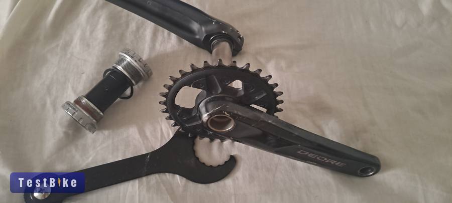 Shimano Deore FC-M6100 hajtókar szett csapággyal és csavarok