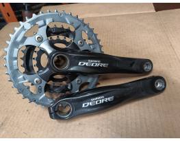 Shimano Deore integrált hajtómű 3x9 hajtókar