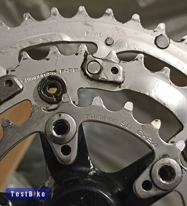 Shimano Deore LX 175mm hajtómű, csapággyal 