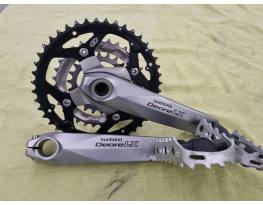 Shimano Deore LX FC-m580 Crank 44/32/22 Triple 175mm        