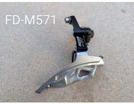 Shimano deore LX FD-M571 első váltó (3x9 hajtás)
