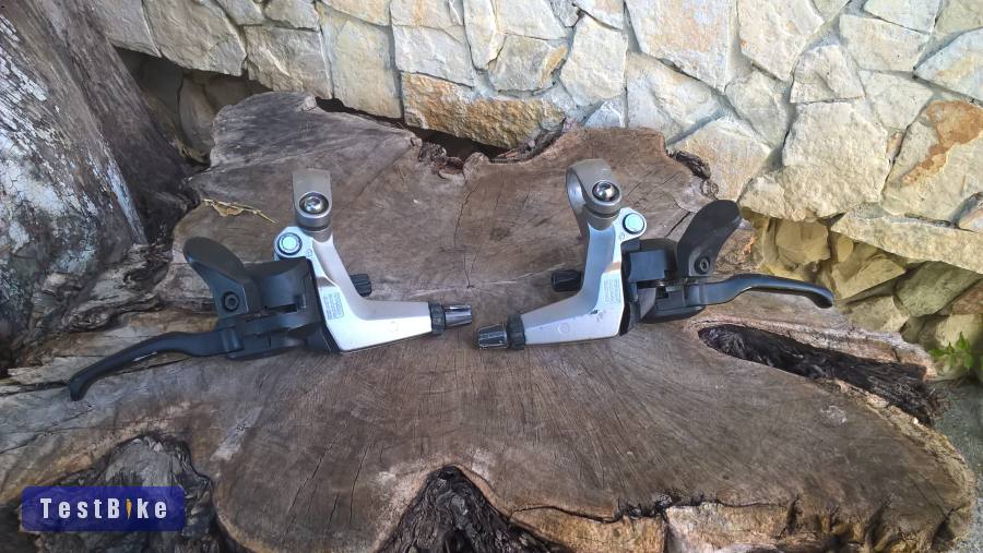 Shimano Deore LX fékváltó kar, V-fékhez.