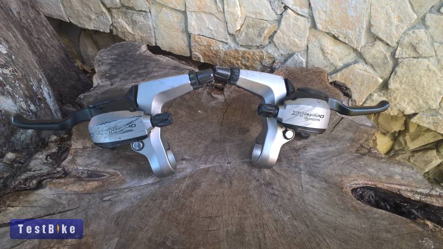 Shimano Deore LX fékváltó kar, V-fékhez.