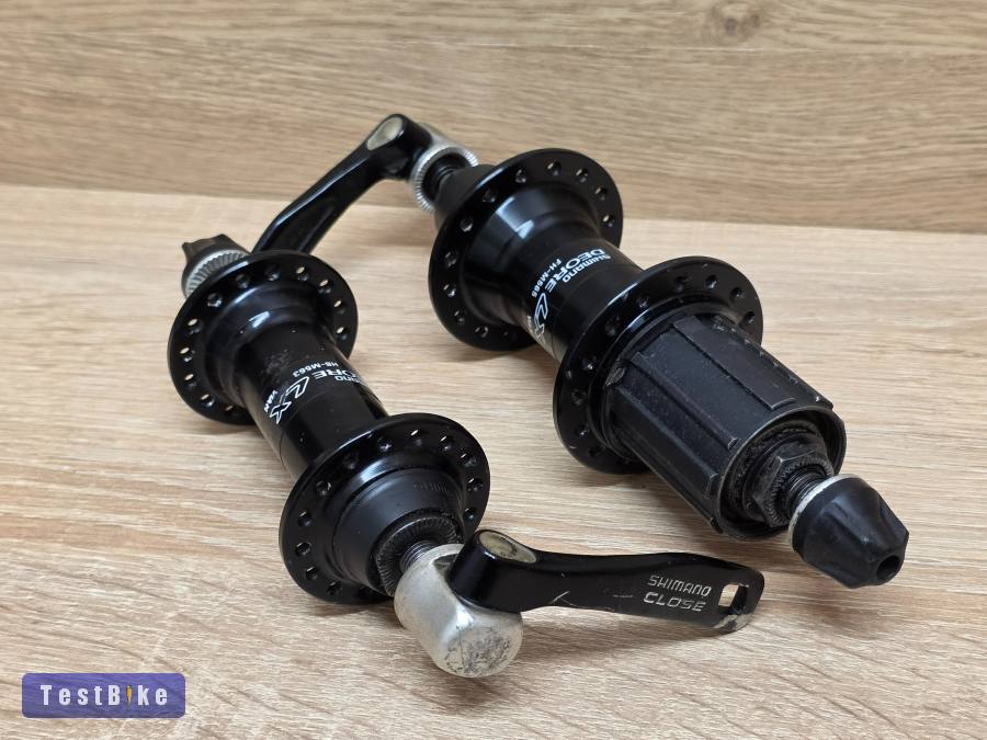 Shimano Deore LX M563-M565 első-hátsó agyak 32 lyukas