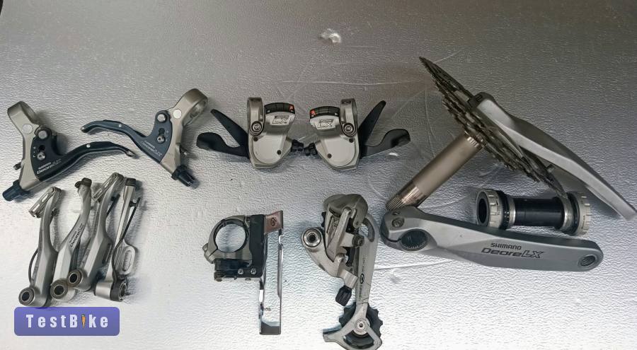 Shimano Deore LX teljes szett! Integrált hajtóművel.