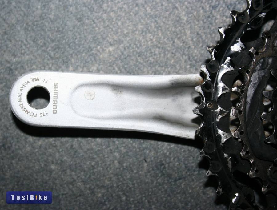 Shimano Deore montis hajtómű hajtókar lánctányér