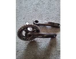 Shimano Deore XT, FC-M8000 integrált hajtómű