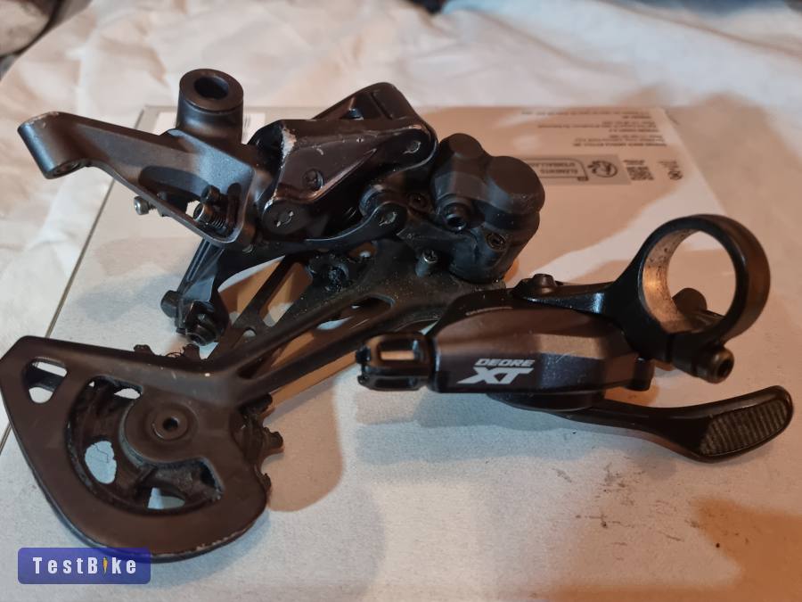 Shimano Deore XT 12 sebességes hátsó váltó és váltókarok