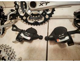 Shimano Deore XT 3x10 sebességes valtokar