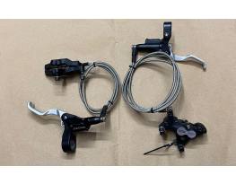 Shimano Deore XT 4 dugattyús első + hátsó tárcsafék szett