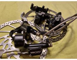 Shimano Deore XT BR-m755 Four-Piston Disc Brakes + SM-RT75