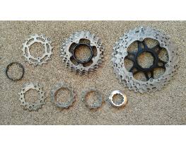 Shimano Deore XT (CS-M771-10) Dyna-Sys 10 seb lánckeréksor