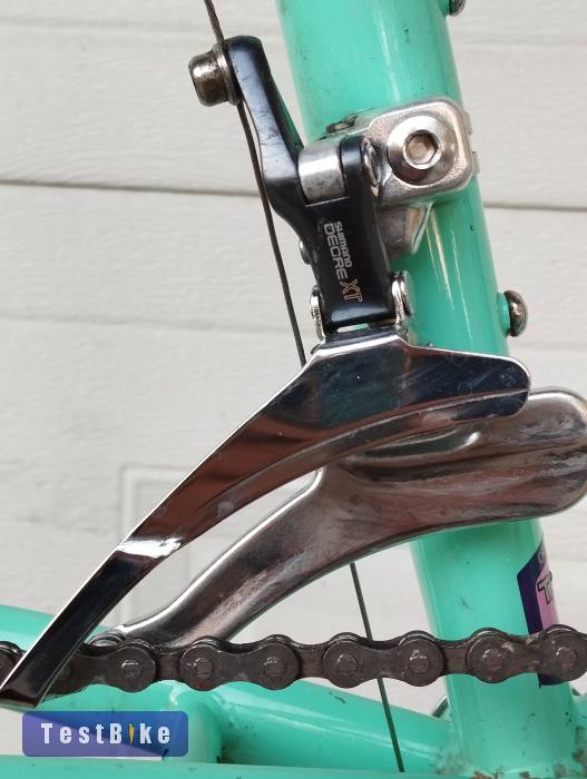 Shimano Deore XT DD-M735 VIA Japan Vinatge első váltó, szép 