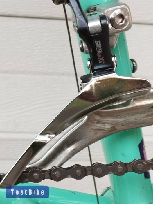 Shimano Deore XT DD-M735 VIA Japan Vinatge első váltó, szép 