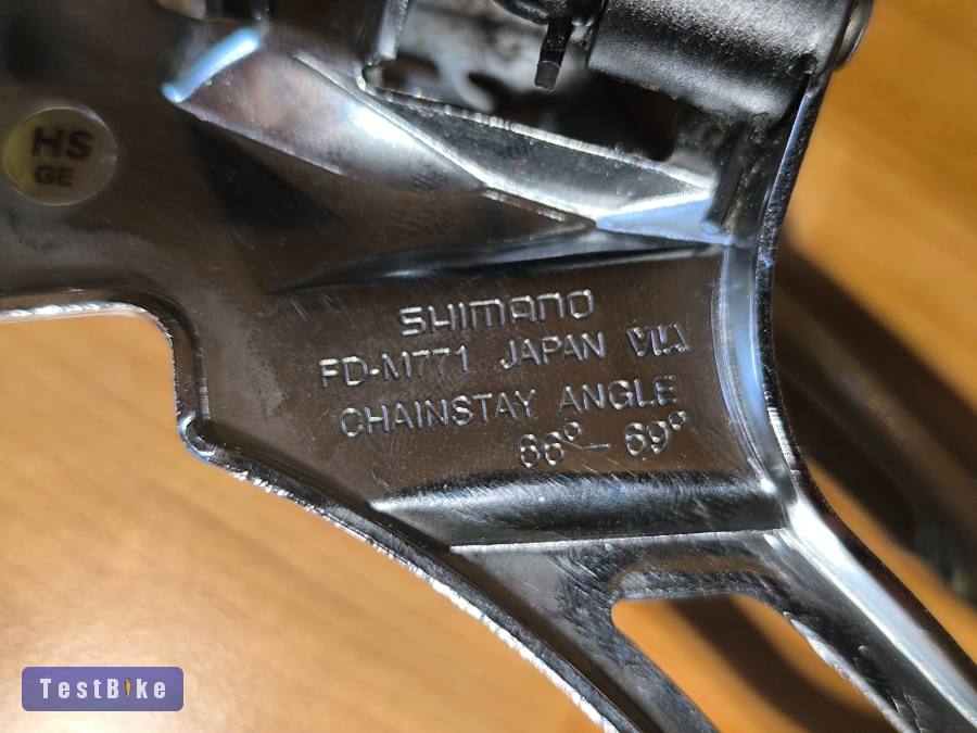 Shimano Deore XT első váltó 3x9 FD-M771