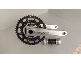 Shimano Deore XT FC-M760/761 hajtókar + középcsapág