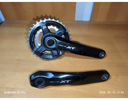 Újszerű Shimano Deore XT FC-M8000-2 hajtómű – 2x11, 24/34T