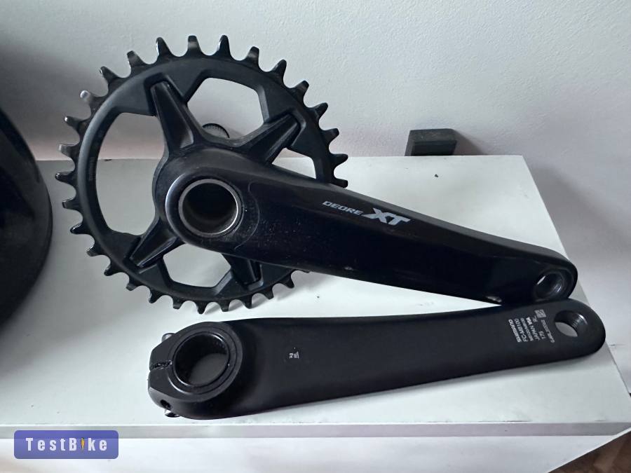 Shimano Deore XT FC-M8100 hajtókar+középcsapágy