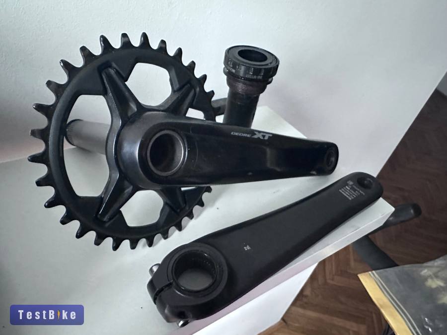 Shimano Deore XT FC-M8100 hajtókar+középcsapágy