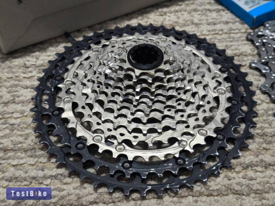Shimano Deore XT fogaskoszorú + lánc 12speed, 789km