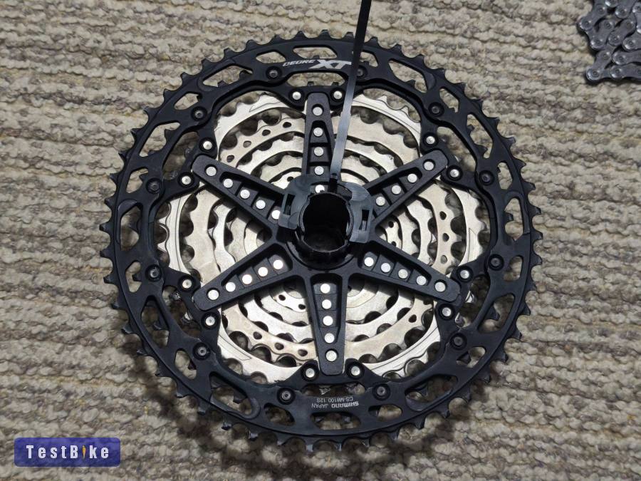 Shimano Deore XT fogaskoszorú + lánc 12speed, 789km