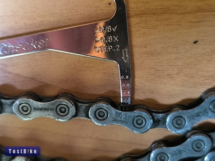 Shimano Deore XT fogaskoszorú Cs-M771-10 SLX lánccal