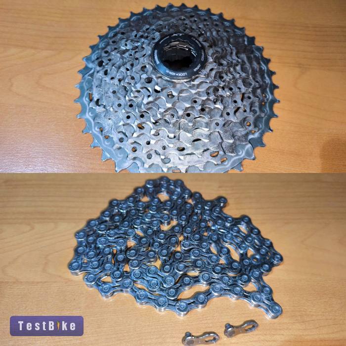 Shimano Deore XT fogaskoszorú és lánc szett - 11 sebesség