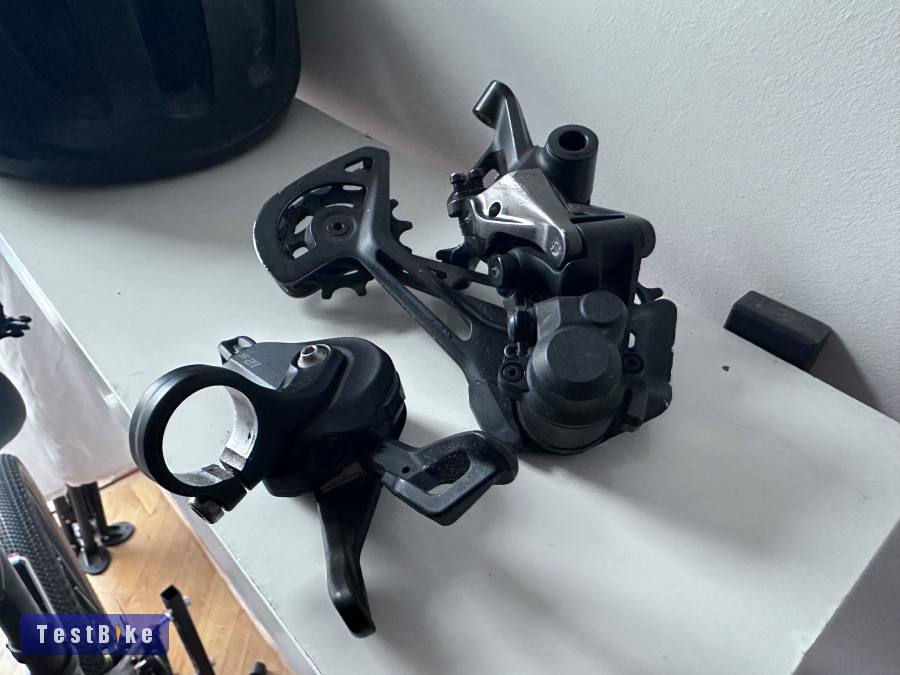 Shimano Deore XT hátsó váltó és Deore váltókar (12s)