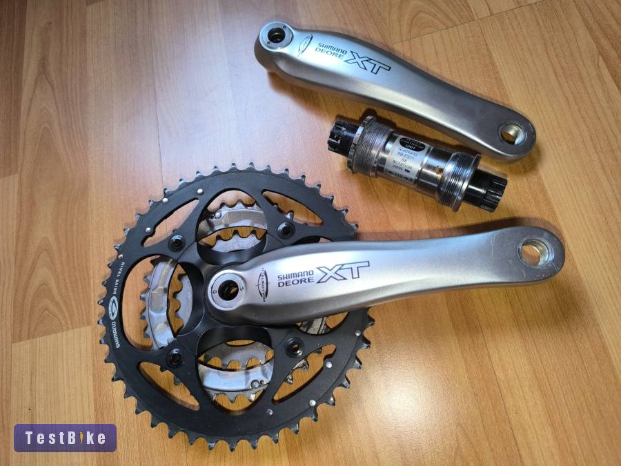 Shimano Deore XT Hollowtech hajtómű