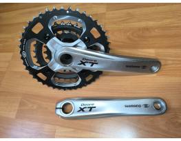 Shimano Deore XT Integrålt hajtómƱ középcsapåggyal