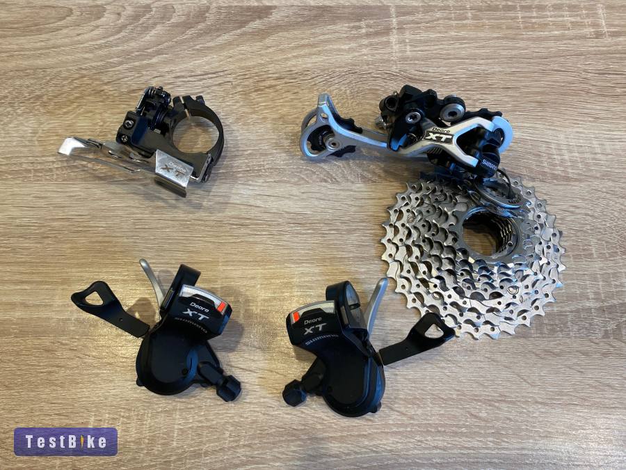 Shimano deore XT m770 hajtás 3x9 Sram kazetta