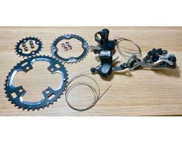 Shimano Deore XT M770 szett alkatrészek