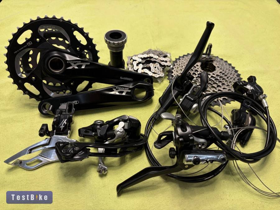Shimano Deore XT m780/t780 Group Crank, Shifters, Derailleur