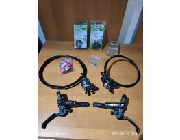 Shimano Deore XT–hidraulikus fékek+váltókarok - újszerű!