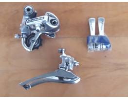 Shimano Dura-Ace 7400 hátsó váltó, első váltó, váltókarok