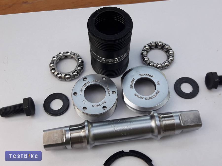 Hibátlan Shimano Dura-Ace 7400 középrész, középcsapágy