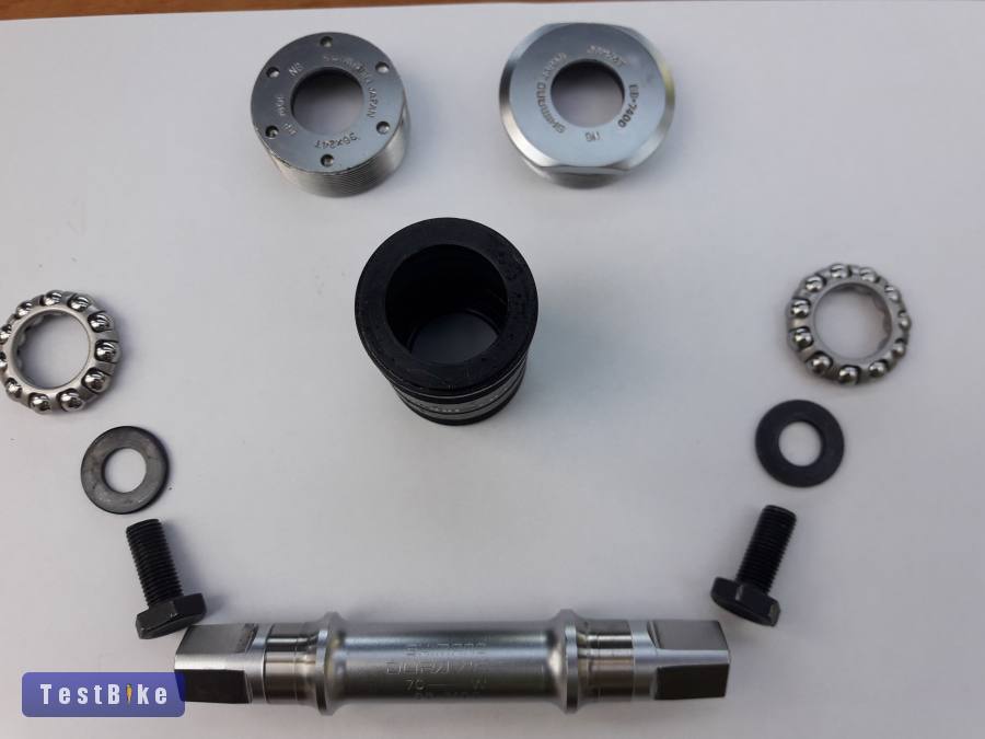 Hibátlan Shimano Dura-Ace 7400 középrész, középcsapágy