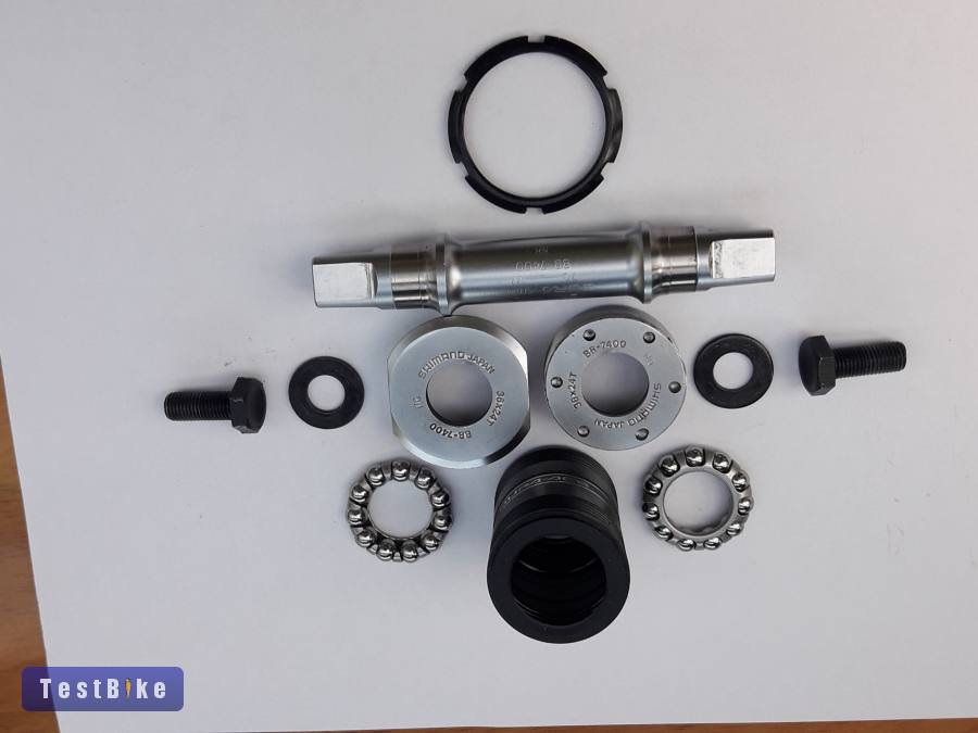 Hibátlan Shimano Dura-Ace 7400 középrész, középcsapágy