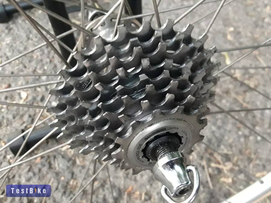 Shimano Dura-Ace 7402 agyas, Fir EA65 peremes felnis kerekek