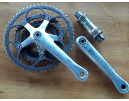 Shimano Dura-Ace 7701/7703 triple hajtás és középrész hajtókar
